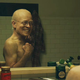 Actor Brad Pitt at the age of 96 in the documentary film about reverse age discrimination in Hollywood, The Curious Case of Benjamin Button